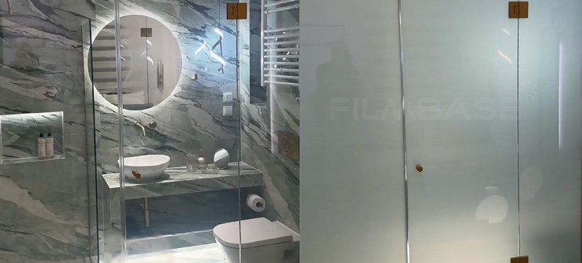 Shower rooms in Greek family houses